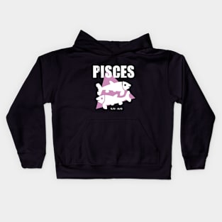 Pisces horoscope sign Kids Hoodie